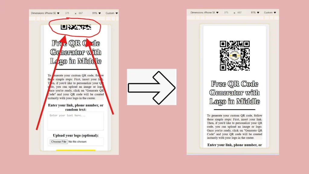 CSS resolution Image at top of webpage header gets off screen on mobile