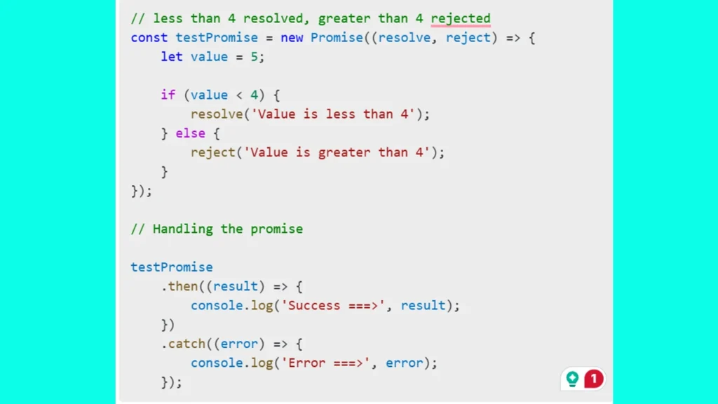 Handling Promises in JavaScript