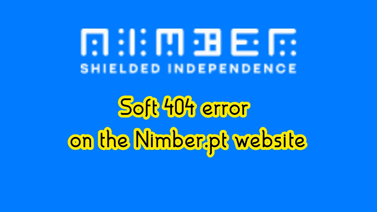 Test Case: Soft 404 error on the Nimber.pt website