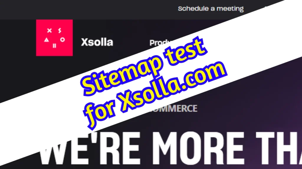 Test case Sitemap test for Xsolla